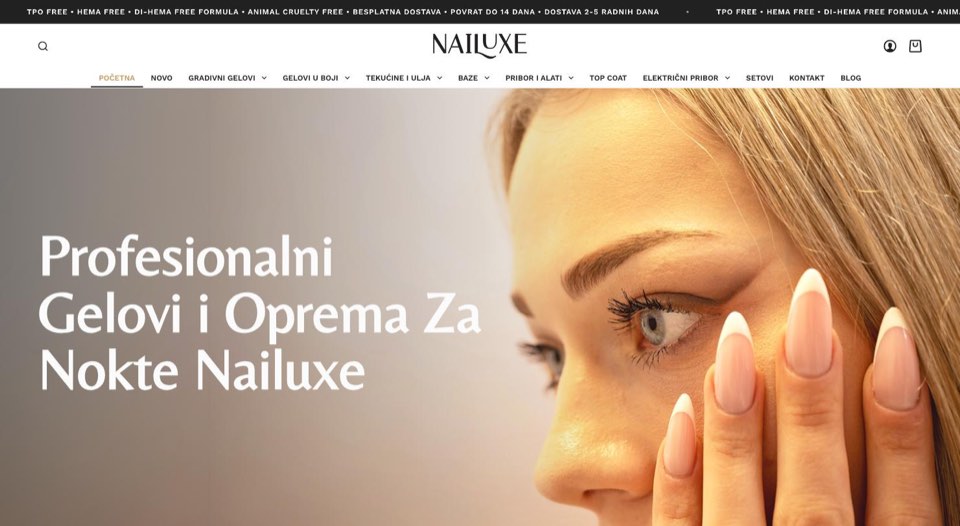 Nailuxe – Facebook ads and product photography by Sektor Media